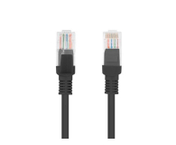 Lanberg Kabel sieciowy Patchcord Cat.5E 5 mb Czarny - 1462474 - zdjęcie 2